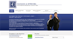 Desktop Screenshot of hamann-otremba.de
