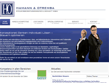 Tablet Screenshot of hamann-otremba.de